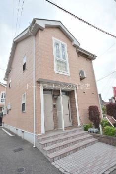 建物外観　粕屋町でのお部屋探しは、トーマスリビング粕屋店へご相談下さい