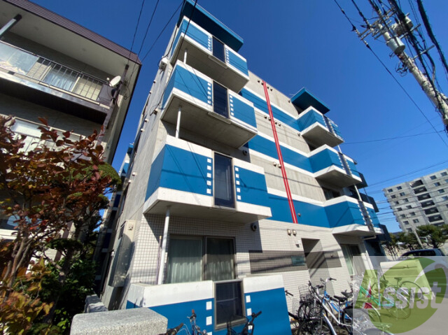 建物外観　札幌市中央区南６条西「アジュール」