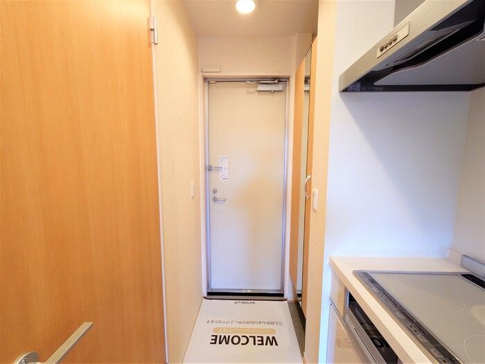 プルミエール柴崎の玄関写真