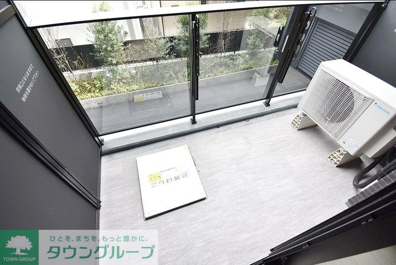 バルコニー　お問合せは(株)タウンハウジングレジデンス事業部　赤坂店・…