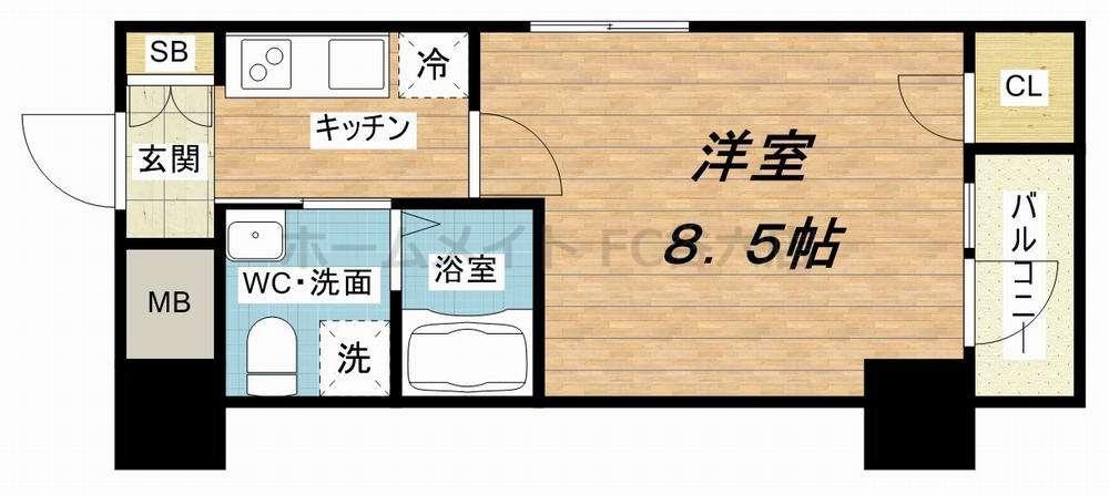 HS梅田EASTの間取り写真
