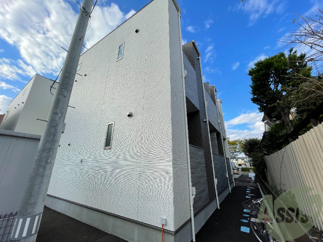 建物外観　仙台市若林区六丁の目中町「ハーモニーテラス六丁の目６」