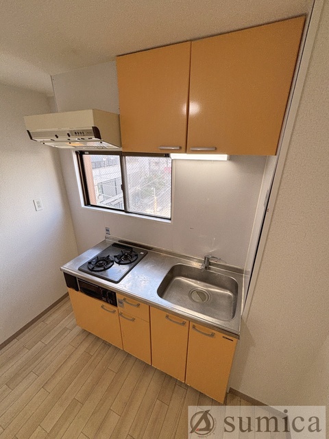 キッチン　２口システムキッチンでお料理楽しく♪♪