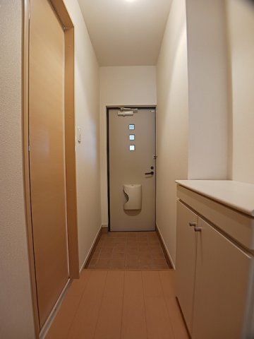 玄関　ゆったりとした玄関です