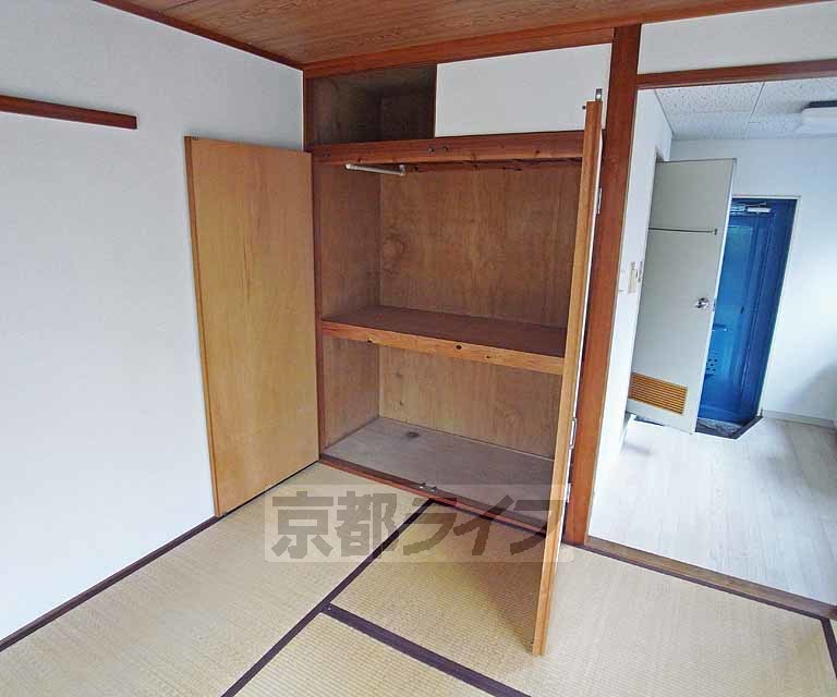 収納　質素な収納です