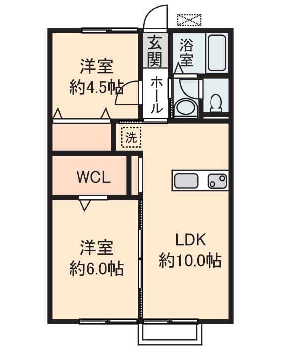 シティハイム タカハシの間取り写真