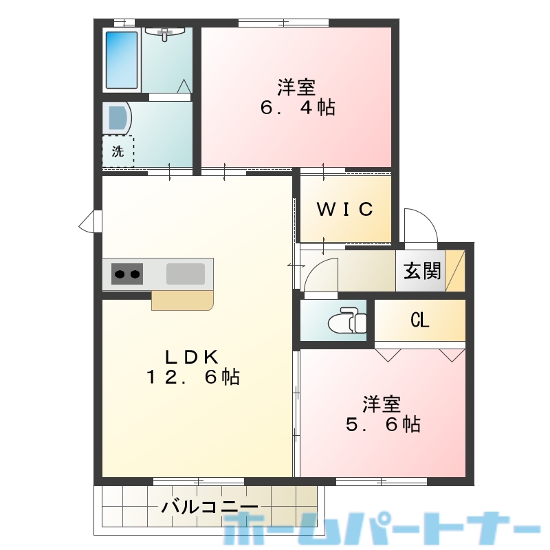 シャーメゾン和幸の間取り