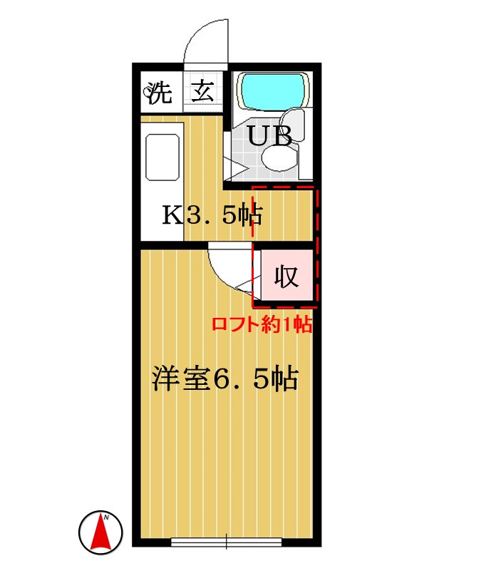 ファーストコート関原の間取り