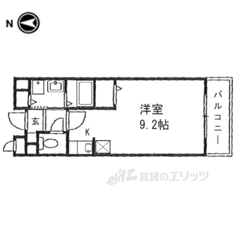 ヤワタヤビルディングの間取り