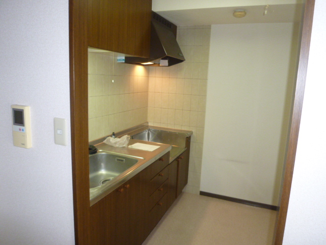 キッチン　同物件、別の部屋の写真です