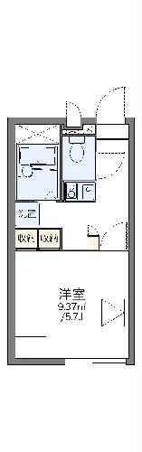 レオパレスＳＡＳＡＧＡＳＥ２の間取り