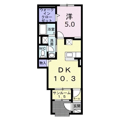 プラシードの間取り