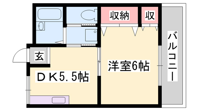 ベル新在家の間取り