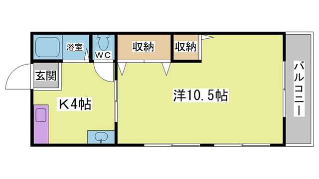 フォルテ鈴蘭台の間取り