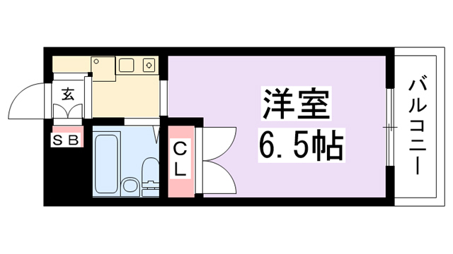 シンプルライフの間取り