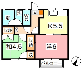 アコオグリーンタウンの間取り