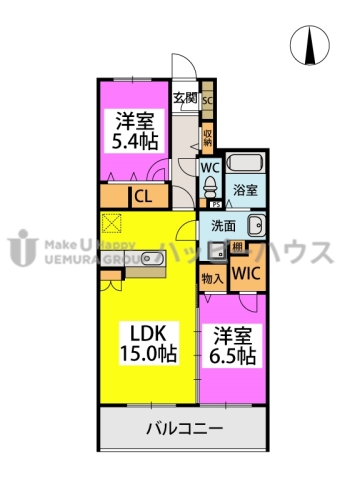 （仮称）プレアev塔原東３丁目の間取り