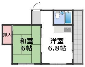 江田ビルの間取り