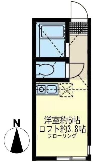 ユナイト小向リッジの間取り