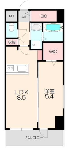 エールグラン豊中本町の間取り