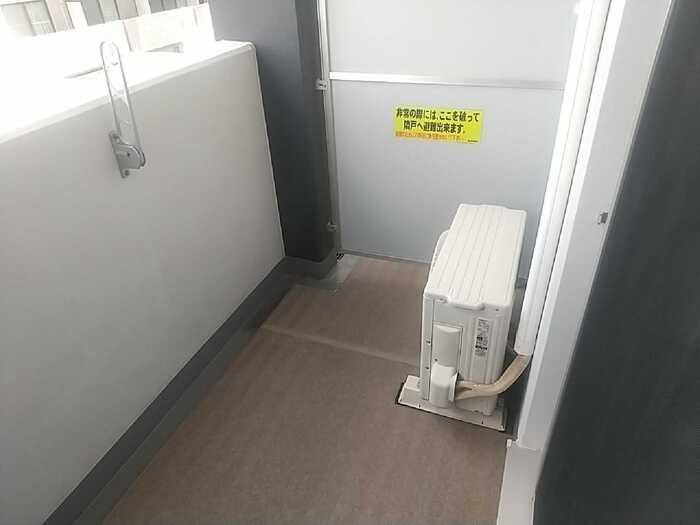 バルコニー　同建物別室の写真です。