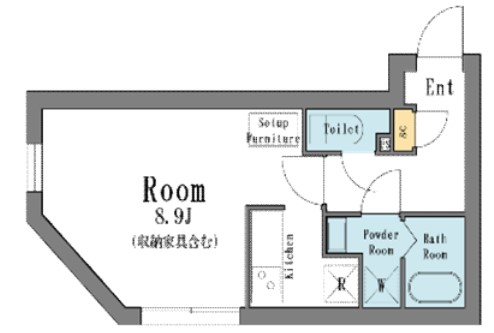 LEGALAND荻窪ANNEXの間取り