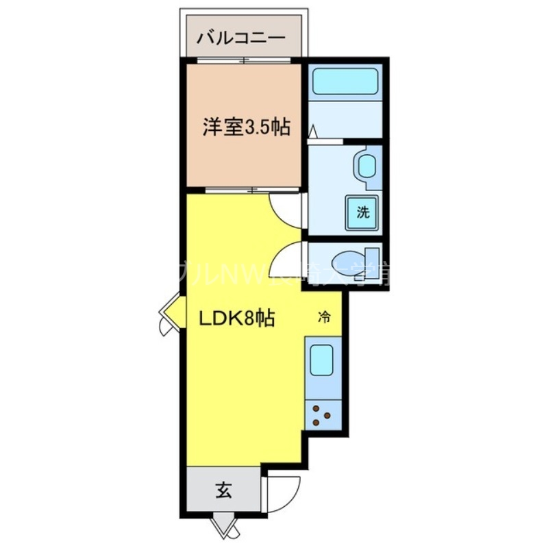 アイヒルズ　ラシックの間取り