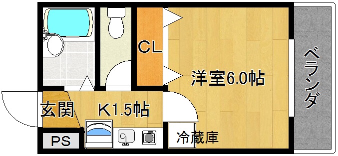 エルミタージュ都の間取り