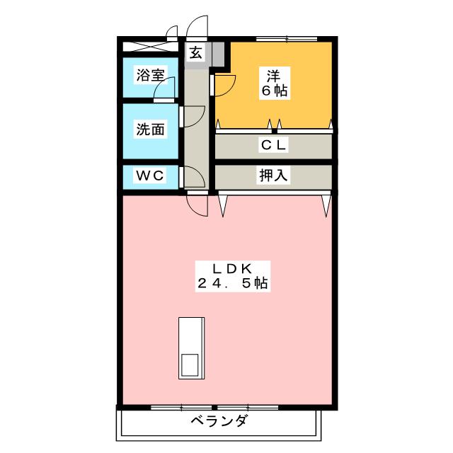 サンハイツいぼらの間取り