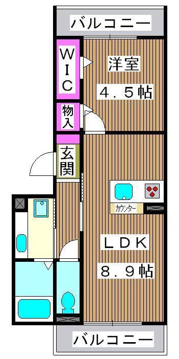 ベルフォーレの間取り