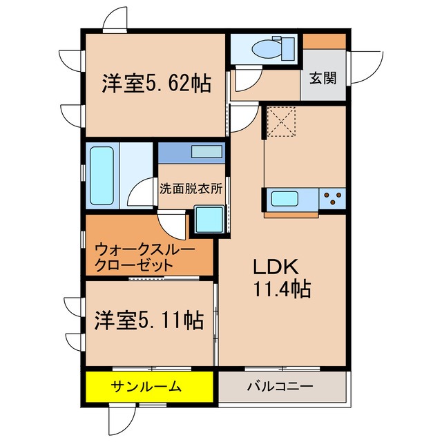 ＦＥＲＩＯ笠之原の間取り