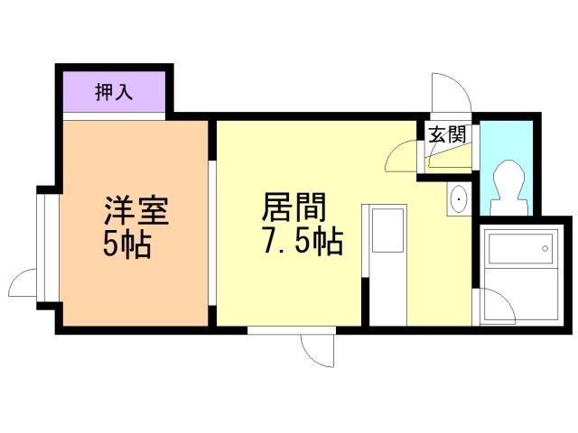 サクラコート新札幌の間取り