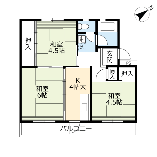 ＵＲ梅ノ木の間取り