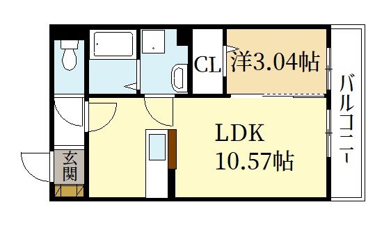 D-room三山木の間取り