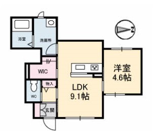 フォレスト吾妻の間取り