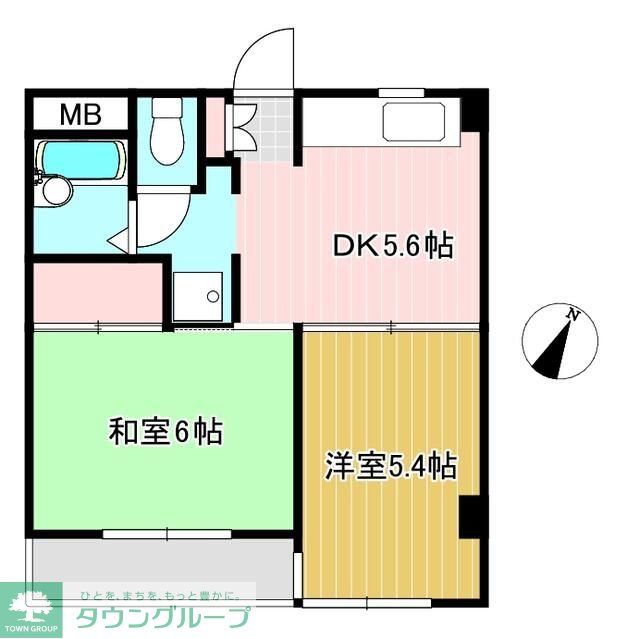 さいたま市緑区原山のマンションの間取り