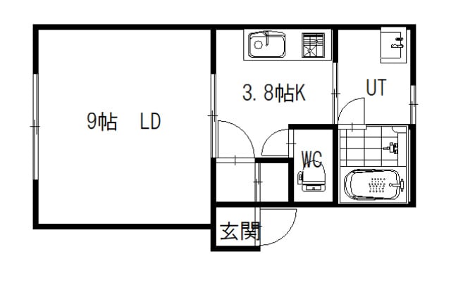 イーストハイツの間取り