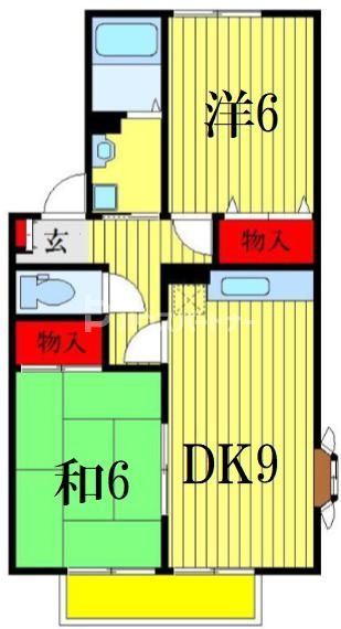 サニーホームズの間取り