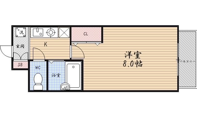 ラグーナ宝ヶ池の間取り