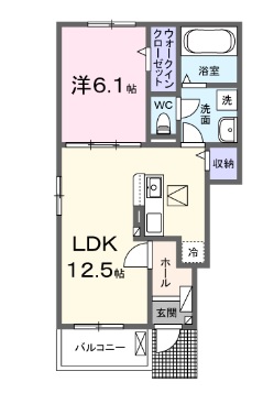 エクラの間取り