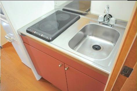 キッチン　備品や設備仕様は号室等により異なります現地をご確認下さい。