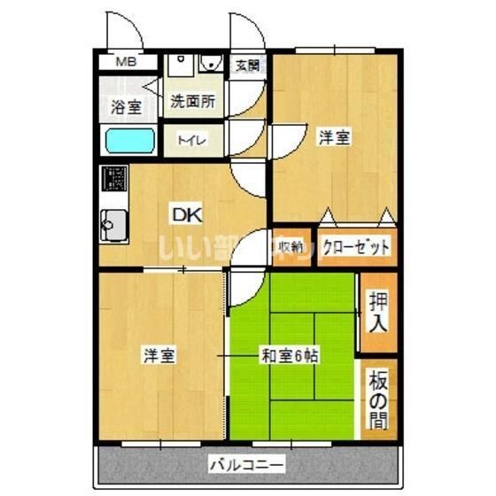ファミーユ寿の間取り