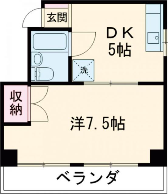 BLDG福島の間取り写真