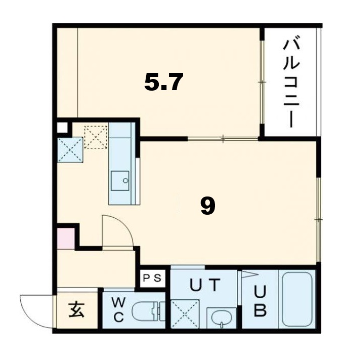NOVEL千歳Iの間取り写真
