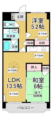 ルネスパークショアの間取り