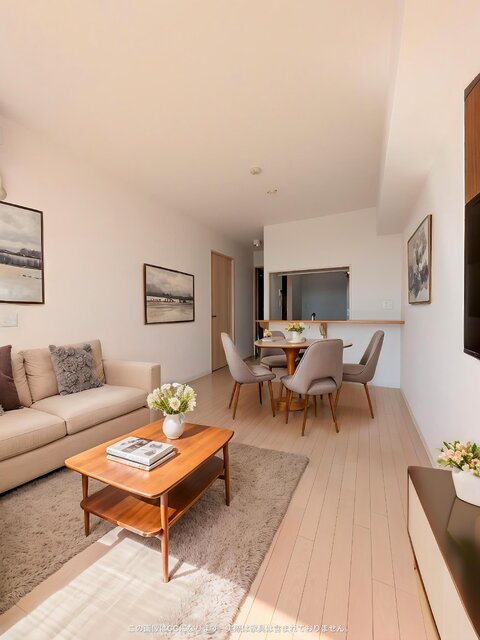 居室・リビング　☆１２帖のリビングダイニング