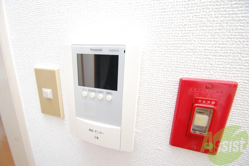 セキュリティ　モニターフォンも完備。