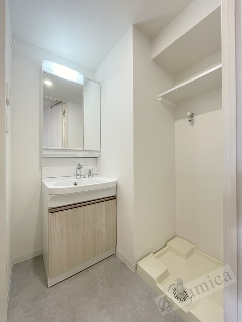 洗面設備　洗面脱衣所付き！独立洗面台が便利です♪♪