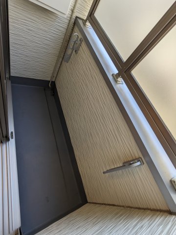 バルコニー　バルコニーがあります