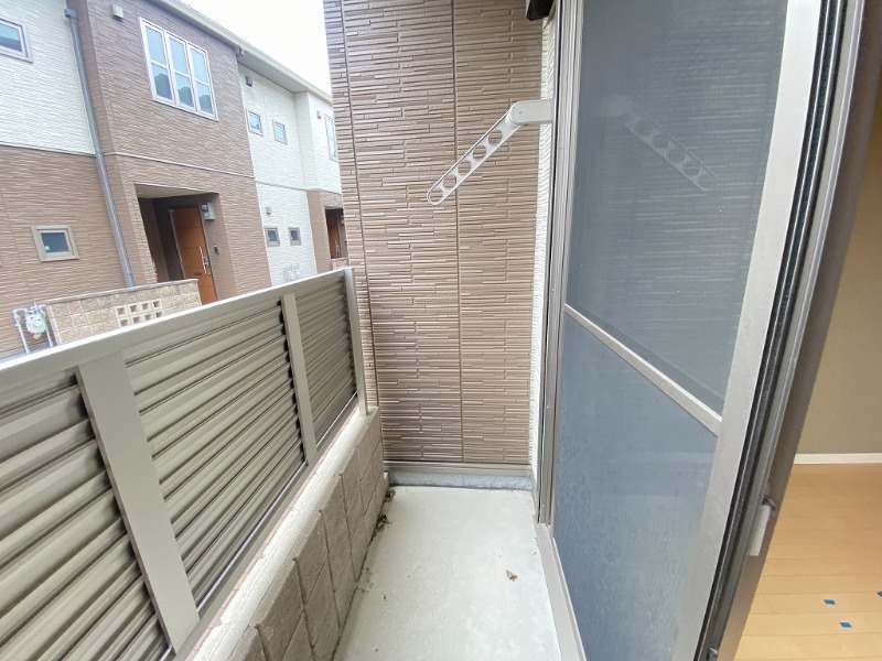 バルコニー　日当たり良好！